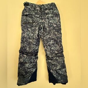 Patagonia Kids Blue & Gray Camo Cargo Pants